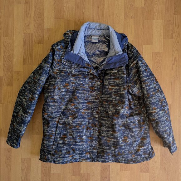 Columbia 3-in-1 Interchange Jacket, Women's Size 3X - Picture 1 of 4